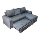 Sala Cama Milán con Baúl Chocolate Derecha