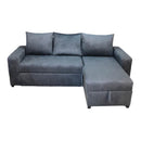 Sala Cama Milán con Baúl Gris Derecha