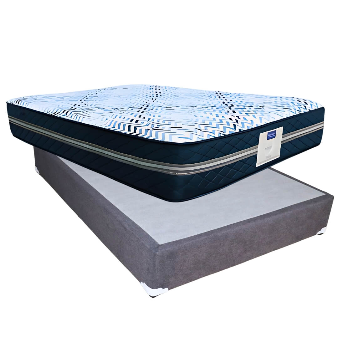 Set de Base y Colchón Matrimonial Sally Restonic