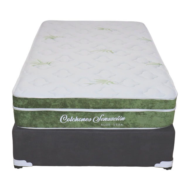 Set de Base y Colchón Individual