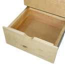 Buro Camil 2 Cajones Blanco | Natural