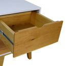 Buro Camil 2 Cajones Blanco | Natural