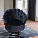 Sillón Giratorio Amapola Negro