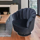 Sillón Giratorio Amapola Negro