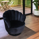 Sillón Giratorio Amapola Negro