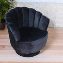 Sillón Giratorio Amapola Negro