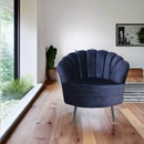 Sillón Individual Amapola Pata Negra