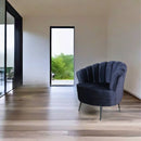 Sillón Individual Amapola Pata Negra