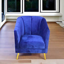 donde comprar sillón ocasional azul pequeño económico norval