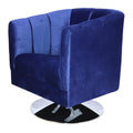 donde comprar sillón giratorio para sala azul norval #color_azul