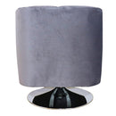 donde comparar sillón ocasional terciopelo para sala gris cerca de mi norval