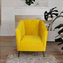 donde comprar sillón ocasional terciopelo verde pequeño económico norval