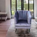 donde comprar sillón de terciopelo pequeño económico norval