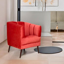 sillón individual salmón pequeño económico norval