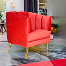 donde comprar sillón individual salmón pequeño económico norval