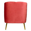 sillón moderno para sala salmón económico norval