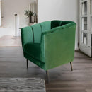 precio sillón ocasional verde pequeño económico norval