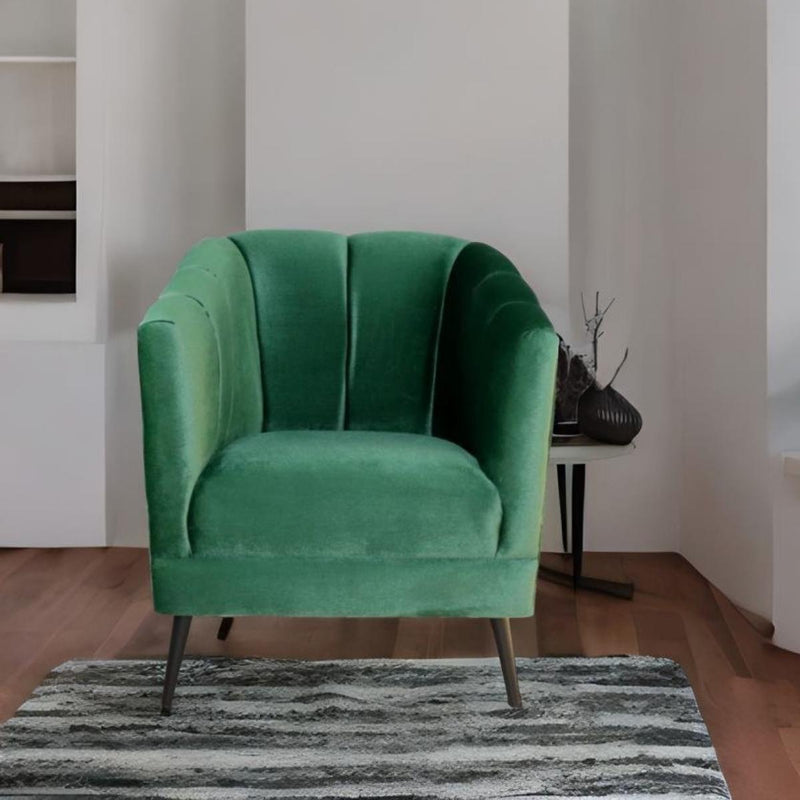 precio de sillón ocasional verde pequeño económico norval