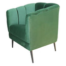 precio de sillón ocasional verde pequeño económico norval