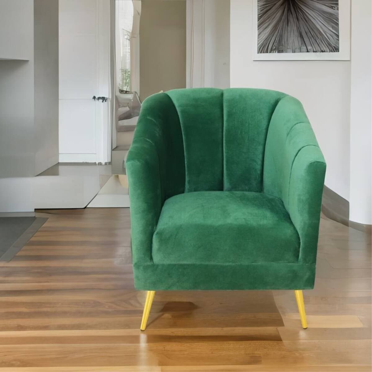 precio sillón ocasional verde pequeño económico norval #color_verde