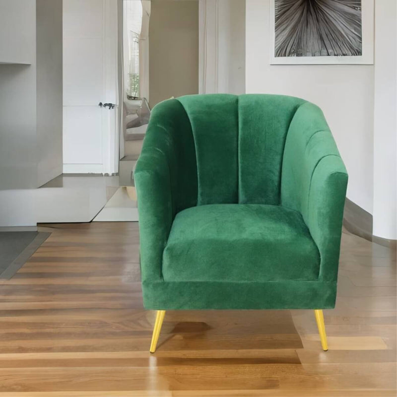 precio sillón ocasional verde pequeño económico norval