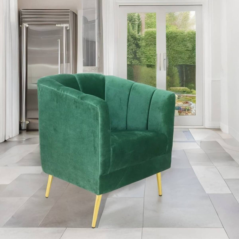 donde comprar sillón ocasional verde pequeño económico norval