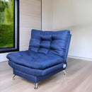 comprar sillón individual moderno azul cerca de mi
