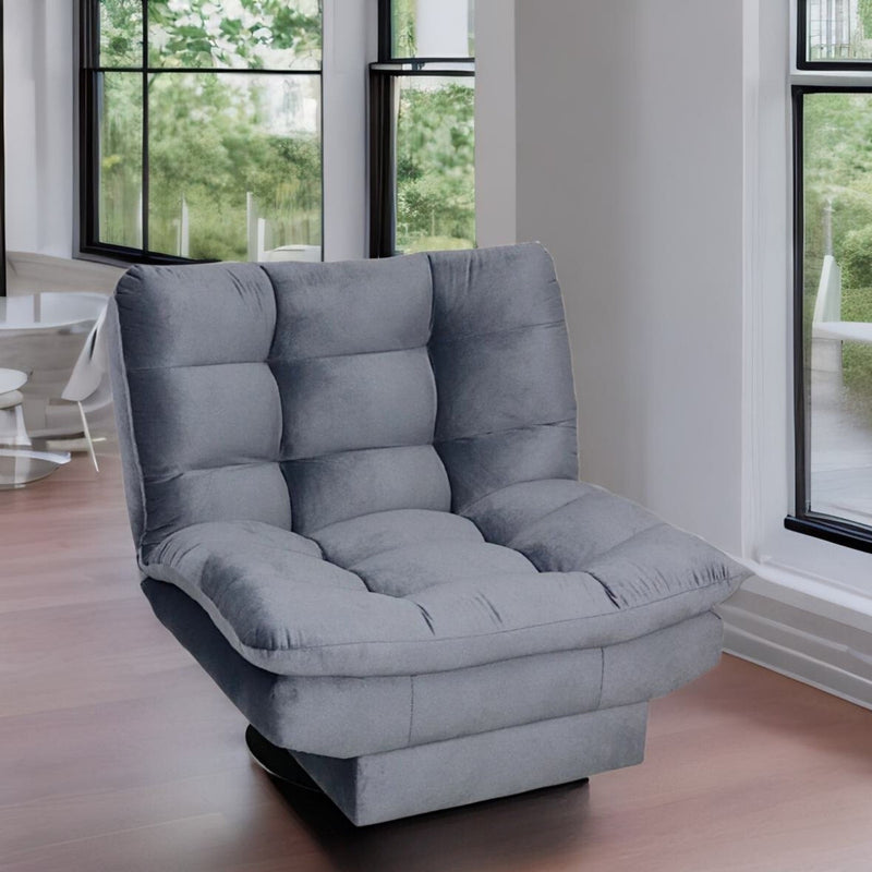 sillón de sala gris