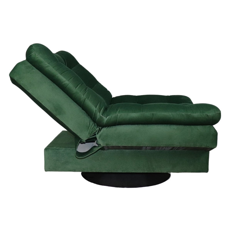 sillón para sala verde