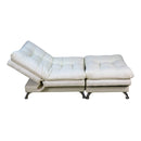 sillón para recámara con taburete individual beige donde comprar cerca de mi norval