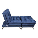 donde comprar sillón pequeño con taburete individual azul donde comprar cerca de mi norval