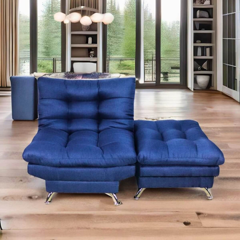 sillón individual azul donde comprar cerca de mi norval