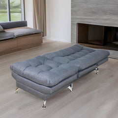 Sofá cama individual gris donde comprar cerca de mi norval #color_oxford