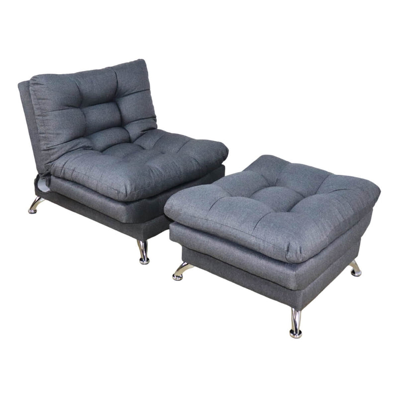 sillón reclinable individual gris donde comprar cerca de mi norval