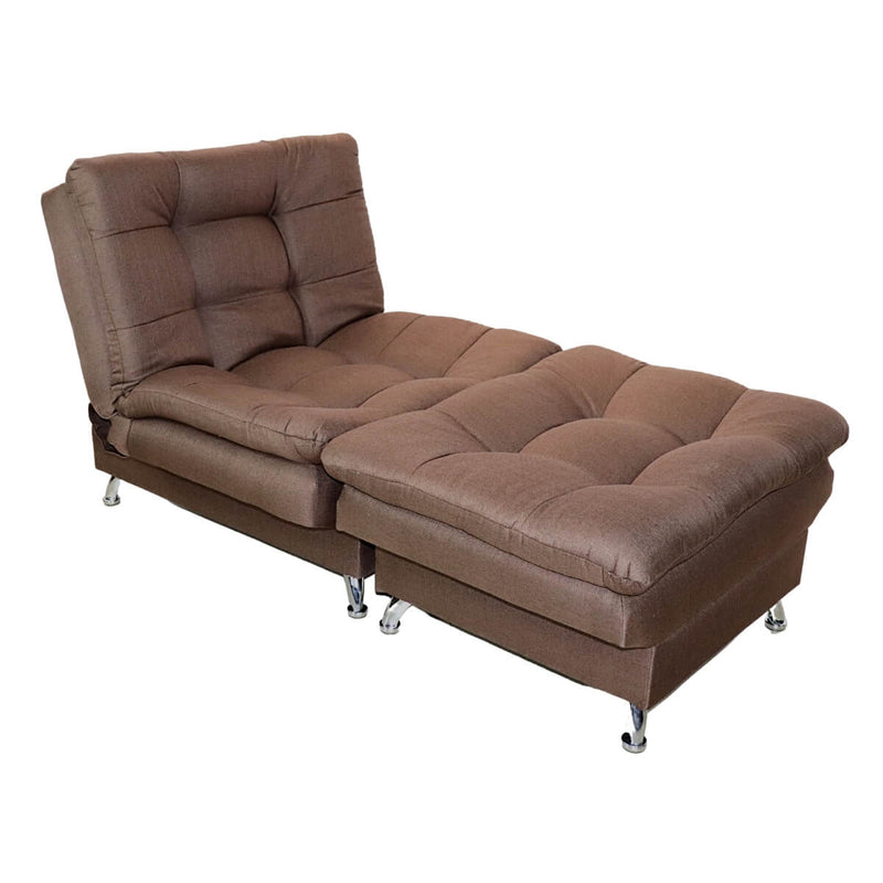 sillón reclinable moderno con taburete individual café donde comprar cerca de mi norval