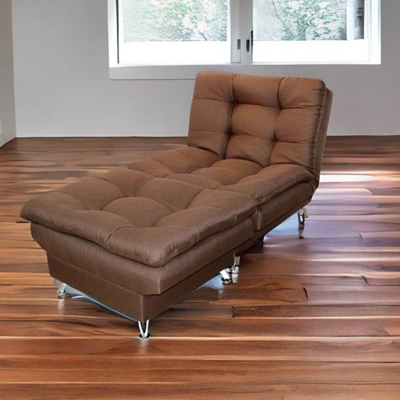 sillón reclinable moderno con taburete individual café donde comprar cerca de mi norval