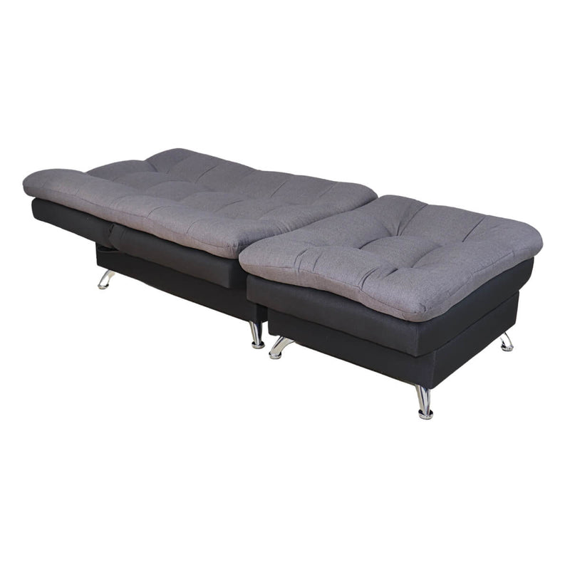 comprar sillón sofá cama gris moderno minimalista cómodo oferta cerca de mi norval