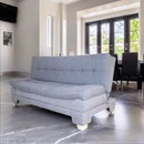 compra sofá cama matrimonial futon de madera gris moderno nórdico cerca de mi norval