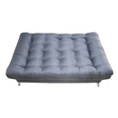 donde comprar sofá cama gris minimalista