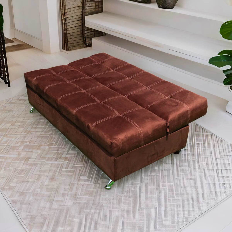 donde comprar sofá cama moderno chocolate cerca de mi