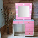 Tocador Hollywood Rosa