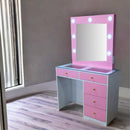 Tocador Hollywood Rosa