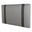 cabecera individual para colgar gris cerca de mi