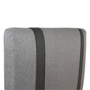 cabecera de cama  individual gris cerca de mi