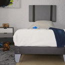 comprar cabecera individual gris cerca de mi