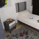 cabecero individual gris cerca de mi