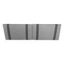 cabecera para cama king size gris