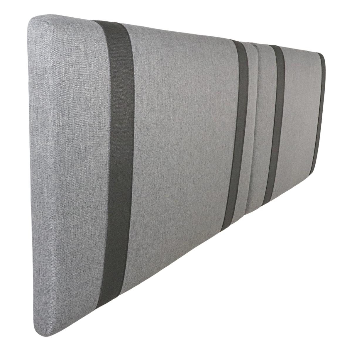 comprar cabecero king size gris cerca de mi