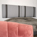 comprar cabecera king size gris moderna cerca de mi