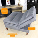 comprar sillón para sala pequeño gris cerca de mi
